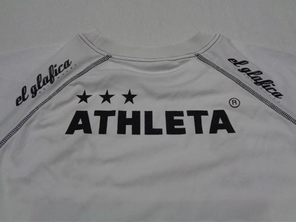 ATHLETAアスレタxグランデ コラボダブルネームプラシャツOサイズ 希少レア