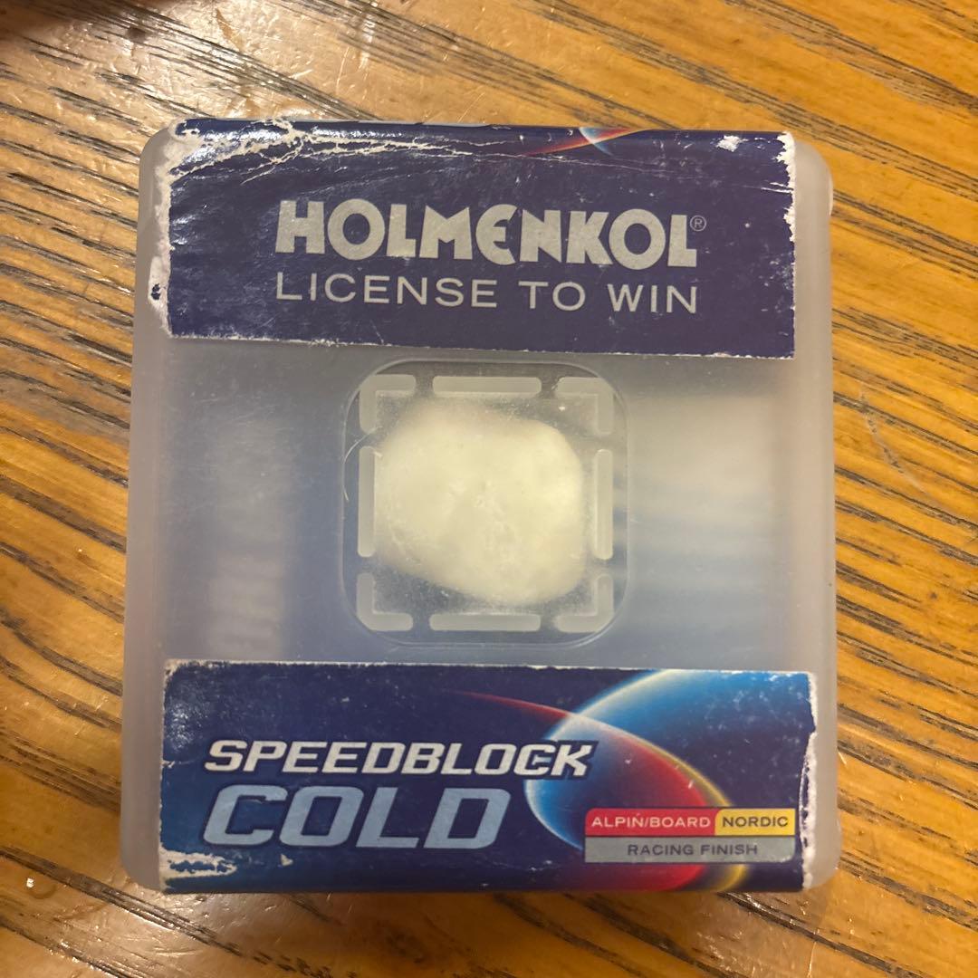 ホルメンコール SPEED BLOCK MID2個 COLD 1個　WET 1個