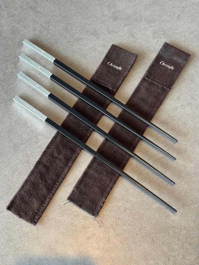 クリストフル 箸 ペア ノワール お箸 Christofle uni