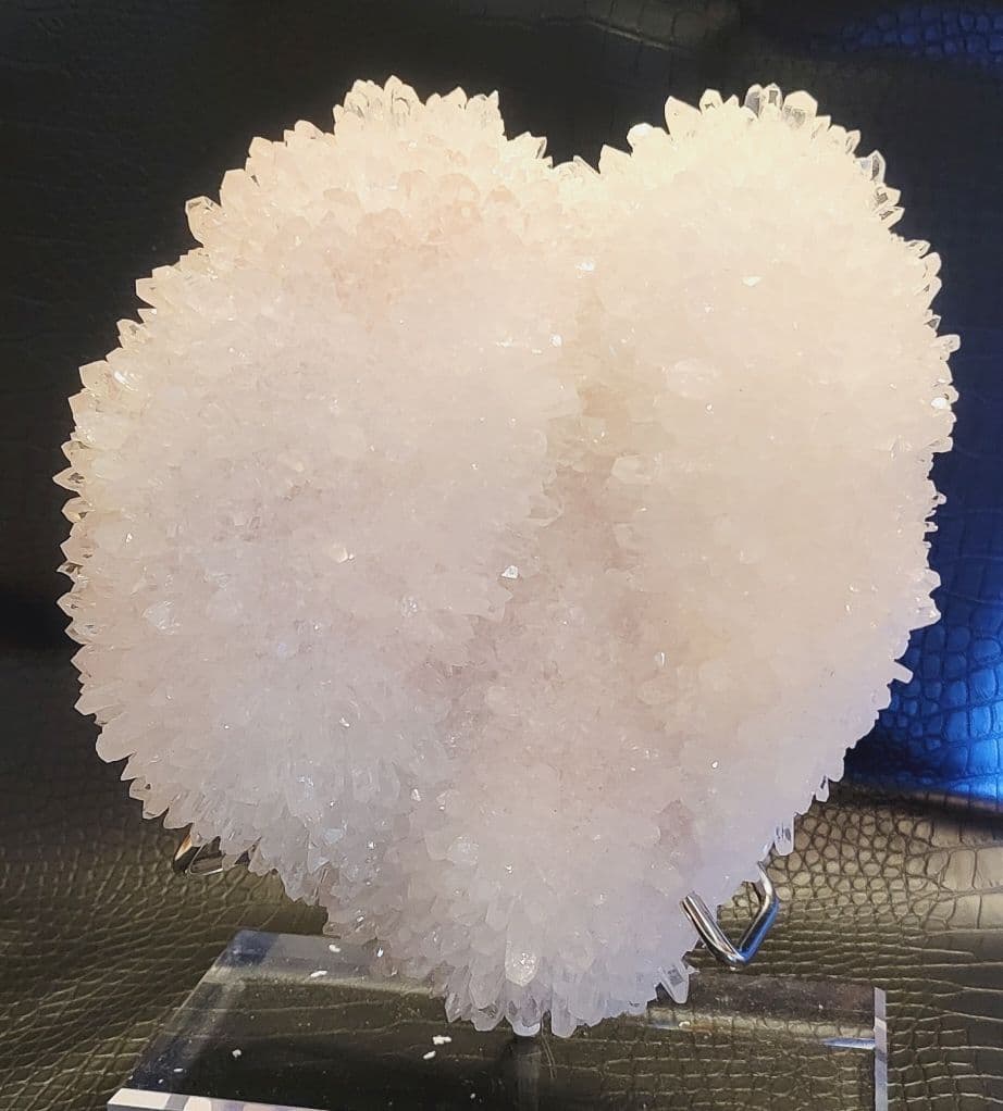 ♡天使の羽雪花♡菊花水晶 極上の美しさ クラスター 天然石 水晶クラスター