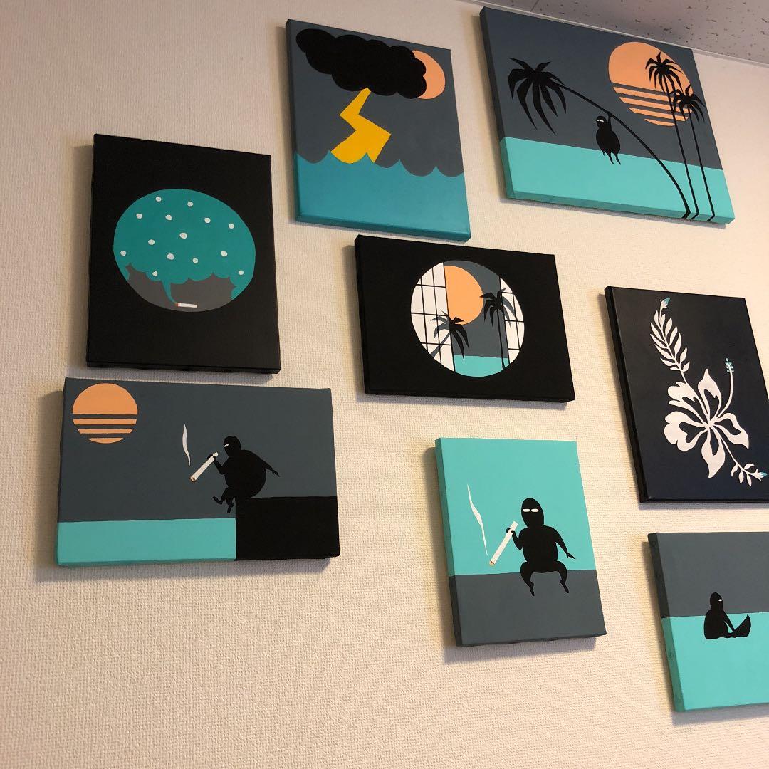 絵画 アクリル画 アート インテリア　雑貨