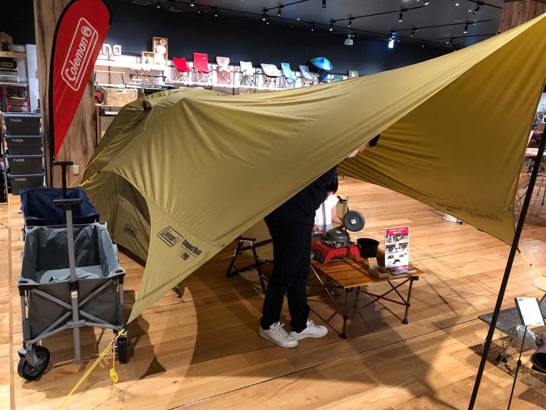 【チョファ】美品　コールマン コンパクトドーム/LDX スタートパッケージ