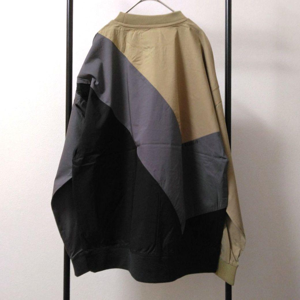 [サンプルSALE /D389 ] LUXE/R ナイロン布帛プルオーバー