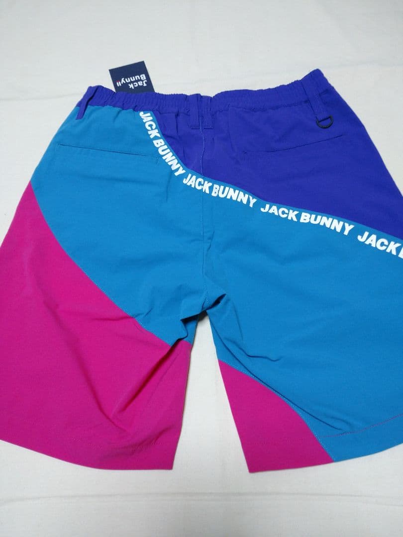 4サイズM ジャックバニー ストレッチ ハーフパンツ メンズ ゴルフウェア新品
