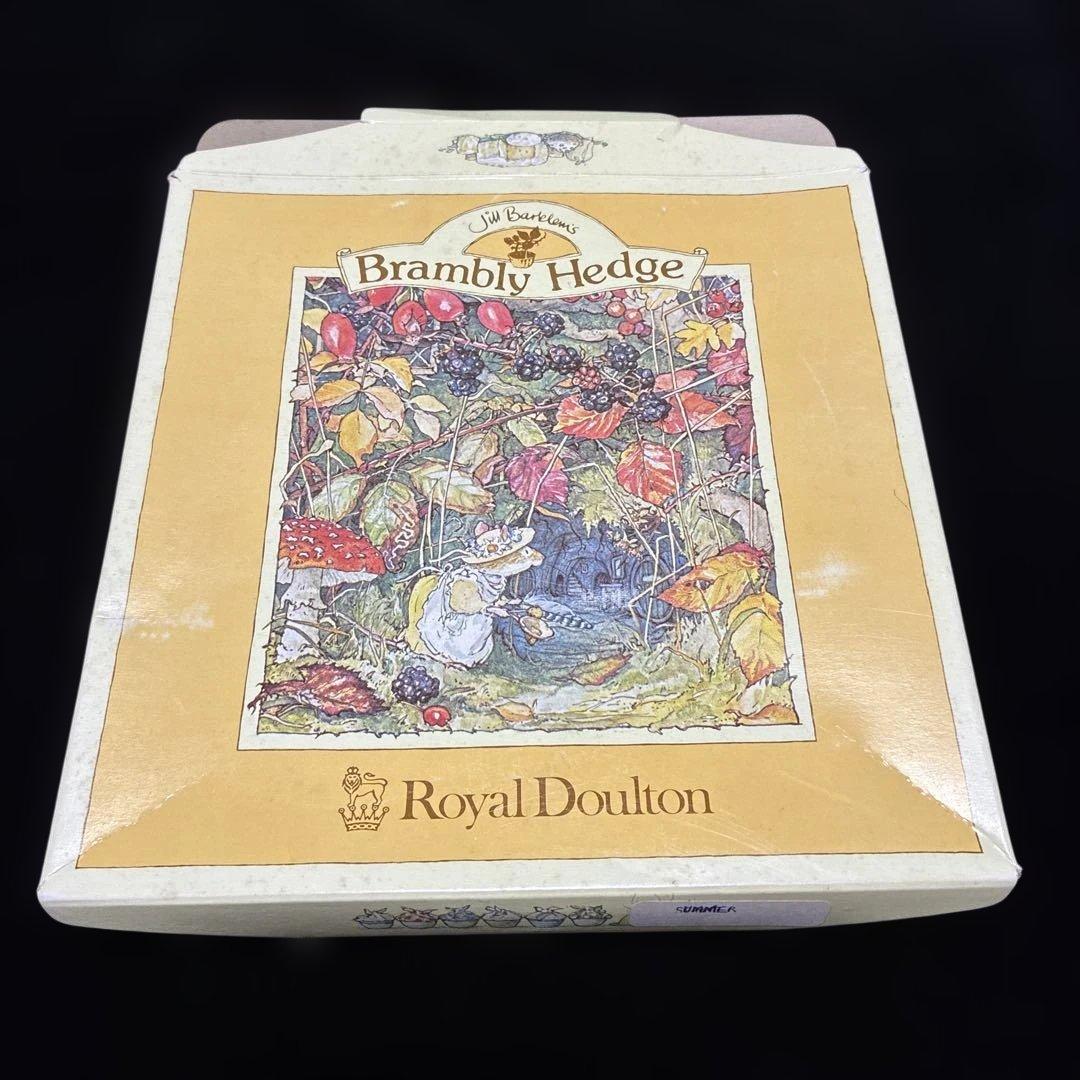 ロイヤルダルトン　Brambly Hedge 夏の皿 直径約21cm