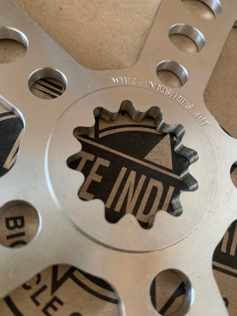 パーツ WHITE INDUSTRIES eno tsr chainring 46t