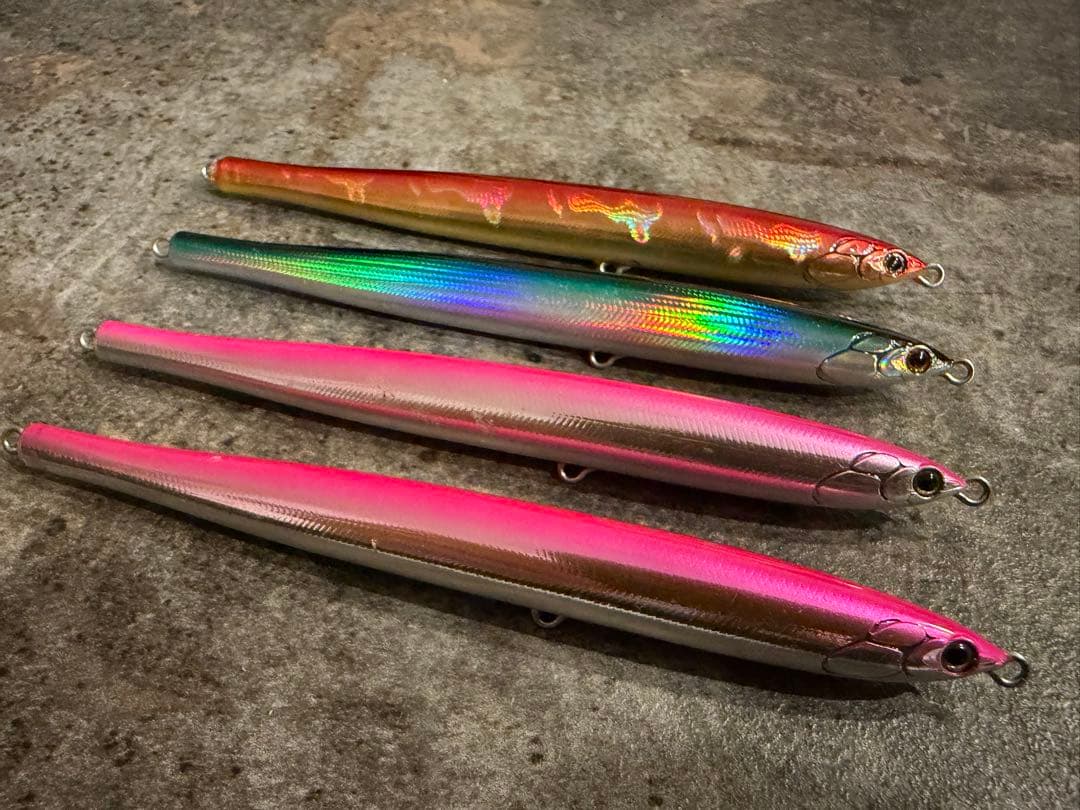 美品 タックルハウス コンタクト イーノ 4本セット サワラ用ジグミノー