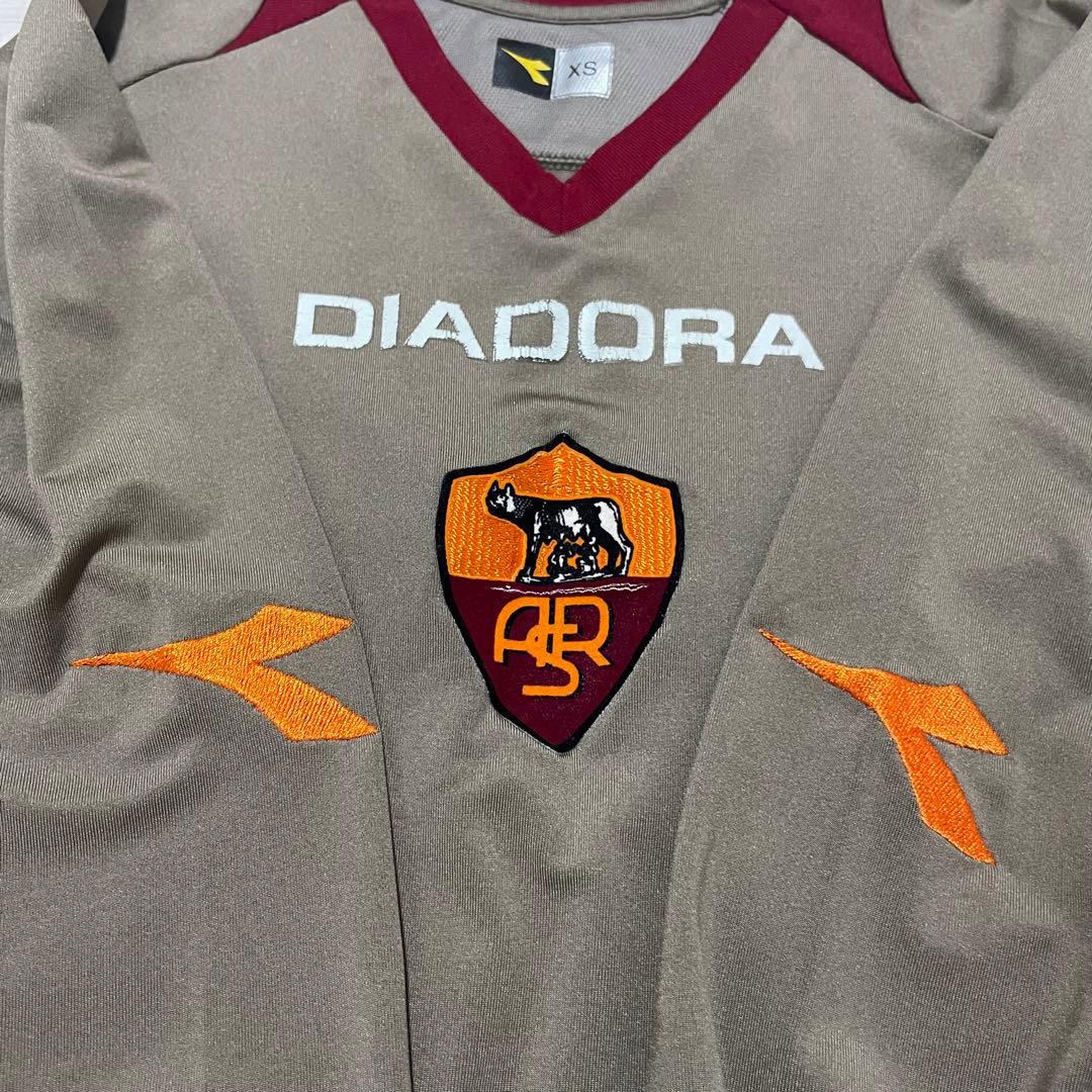 激レア Diadora ASローマ2006-2007シーズン3rdユニフォーム