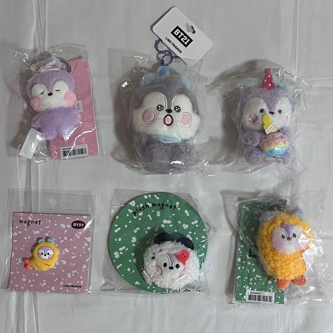 2024 BT21 HAPPYBAG BABY MANG もこもこロンパ－ス