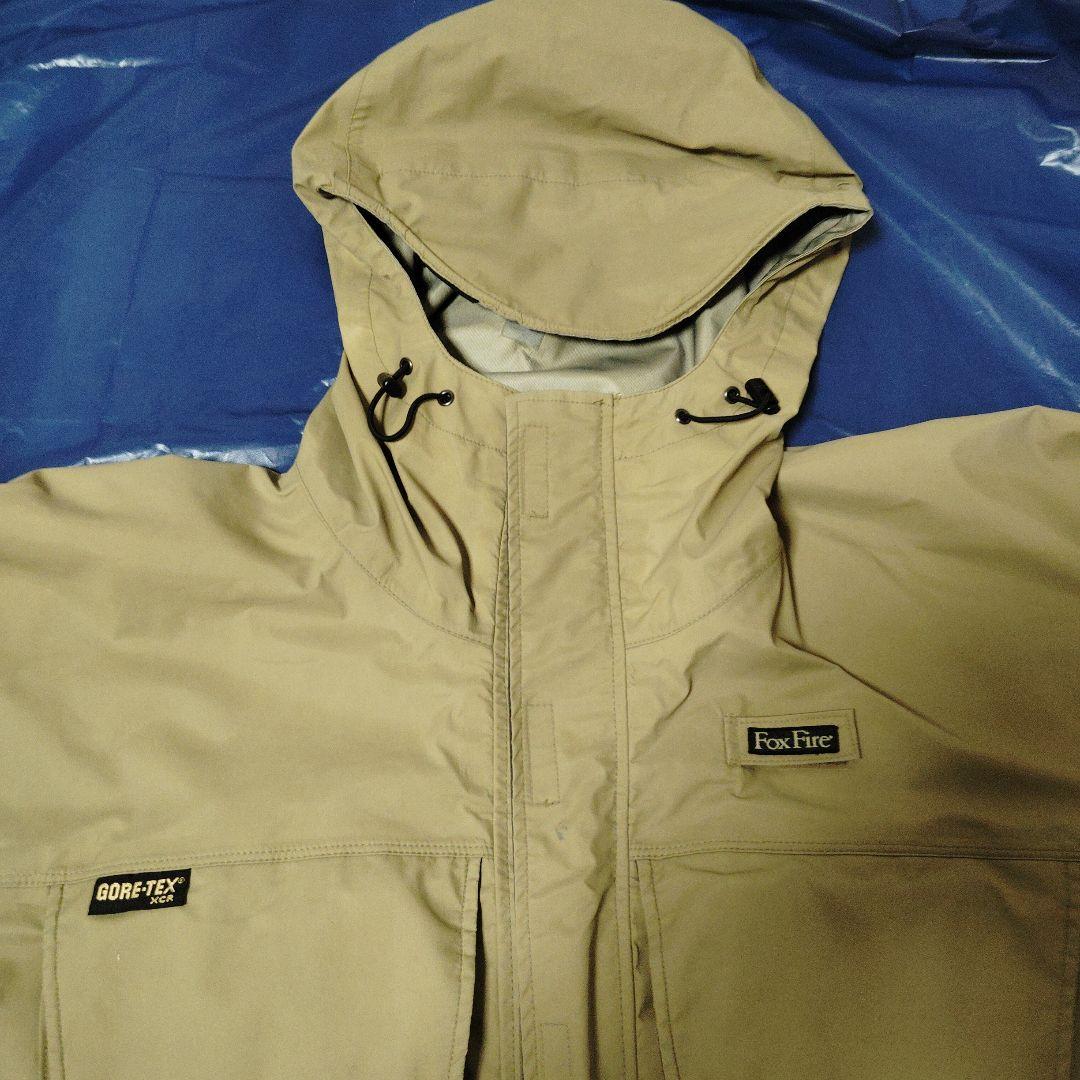 FoxFire 　GORE-TEX　フィッシングジャケット　Lサイズ　 ベージュ