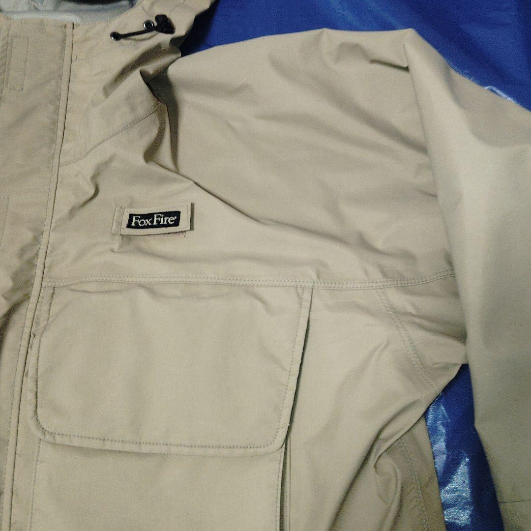 FoxFire 　GORE-TEX　フィッシングジャケット　Lサイズ　 ベージュ