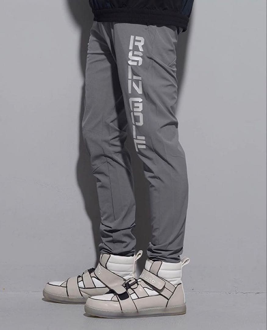 ラッセルノ ゴルフ ブランドロゴ ストレッチ ロングパンツ グレー 2XL 7