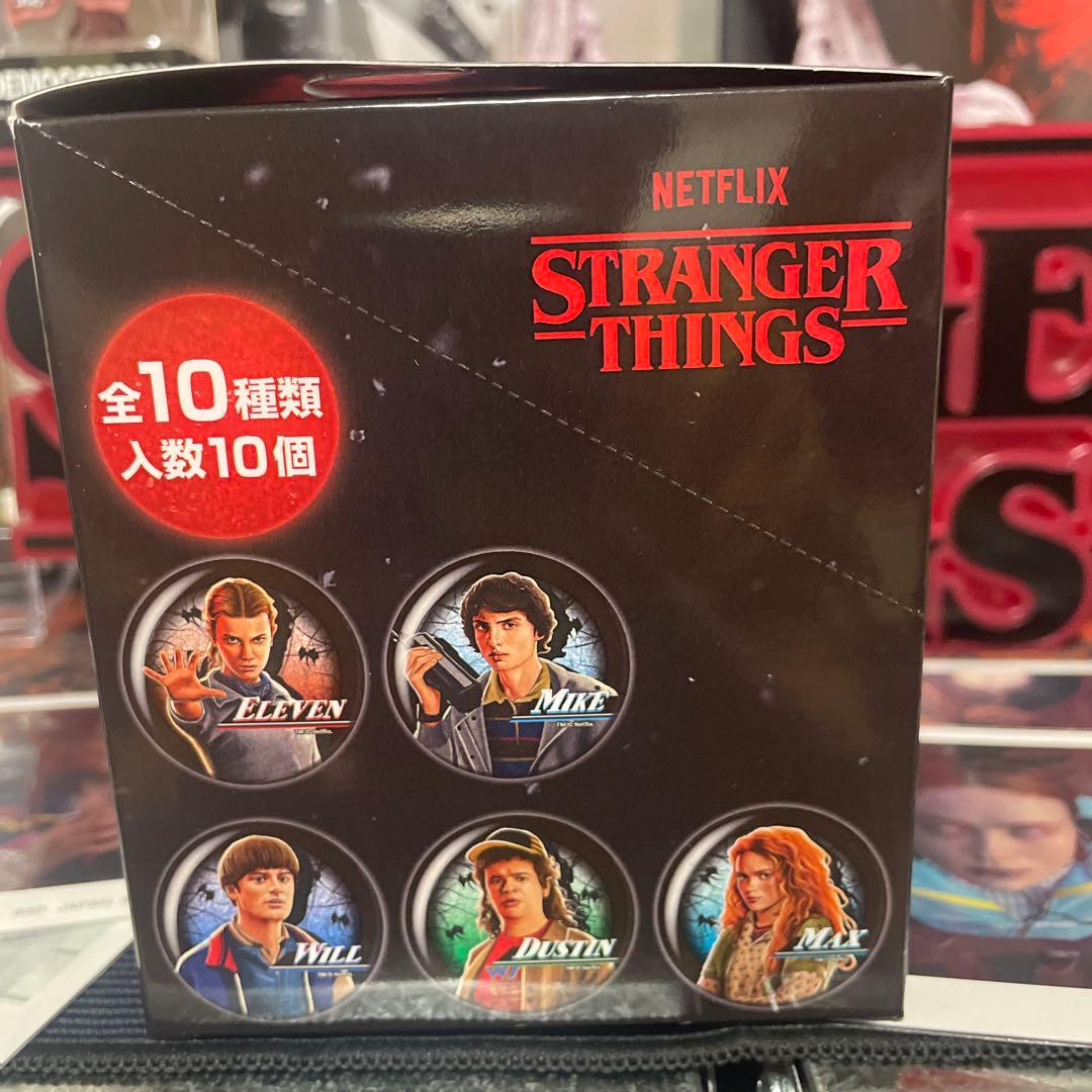 STRANGER THINGS グリッター缶バッジコレクションコンプリートBOX