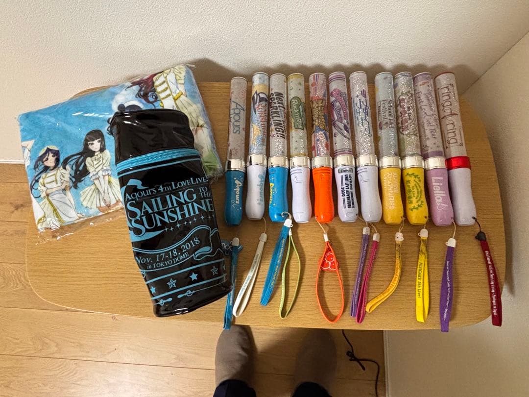 ラブライブシリーズ　ペンライトセット タオル付き