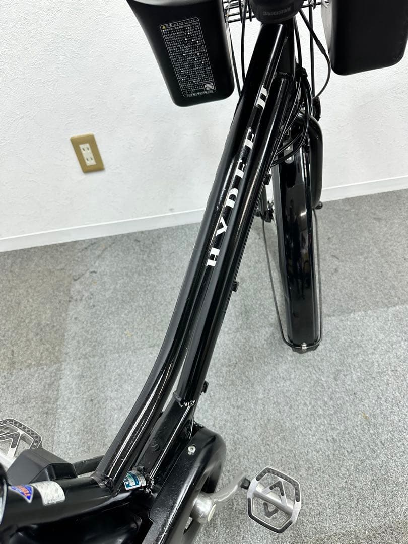 人気な車種　ブリヂストンhydee2 子供乗せシート付き電動アシスト自転車