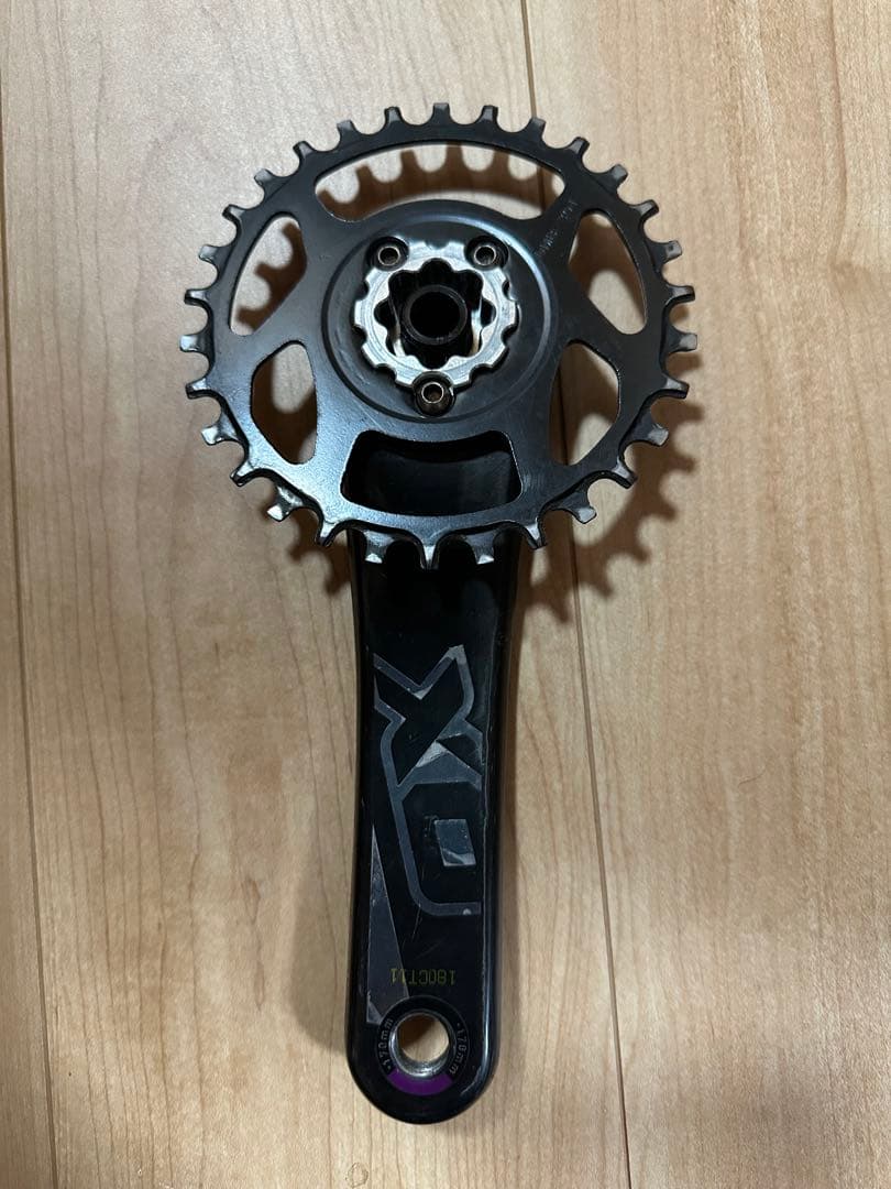 SRAM X0 カーボン クランクアーム 170mm BB30 12S スラム