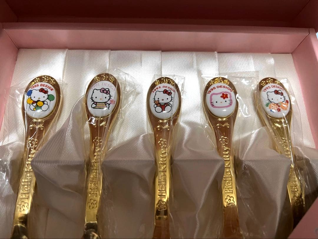 ハローキティ 25th 記念 デザインスプーン 10本セット