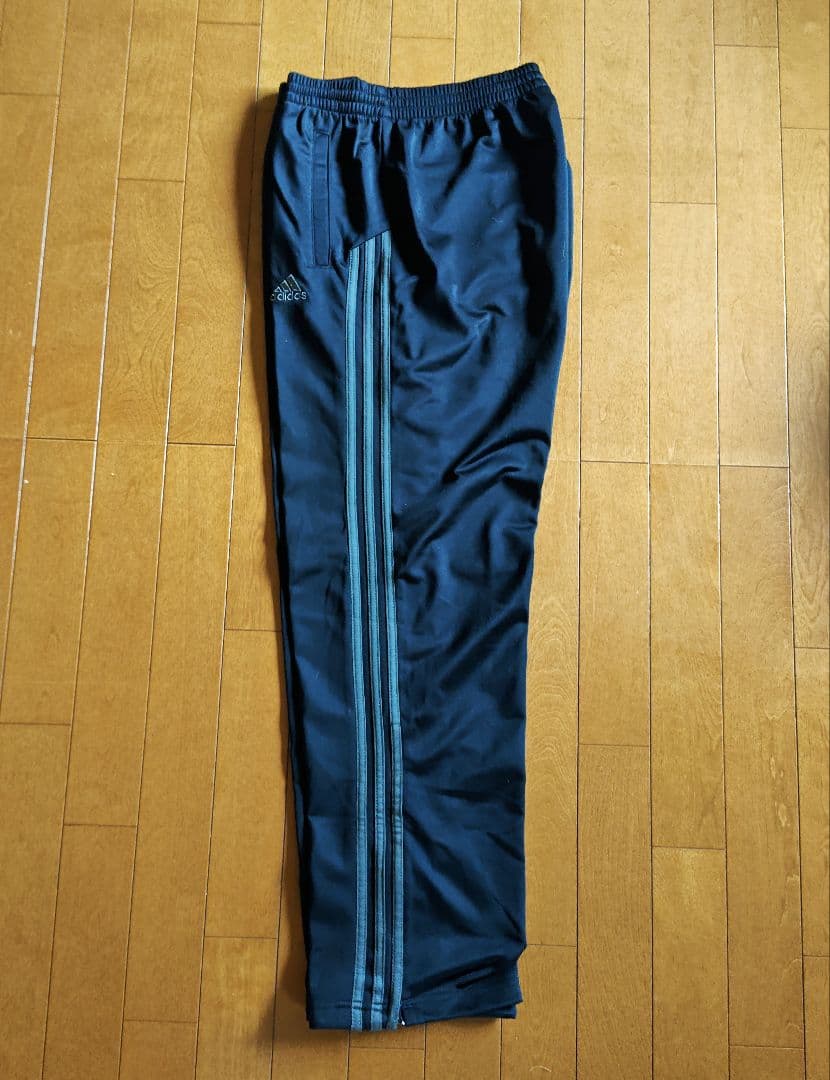 adidas ジャージ上下セット ブラック/ホワイト