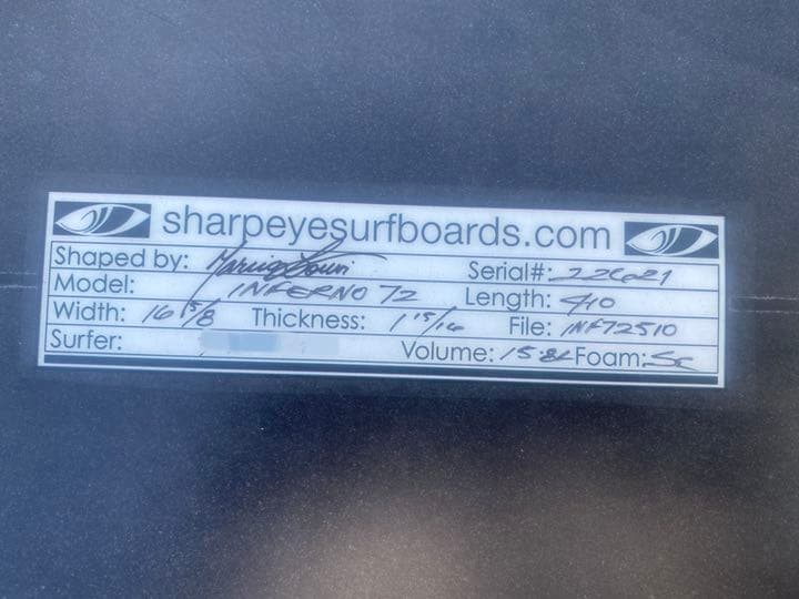 シャープアイ キッズ用 Sharpeye inferno72