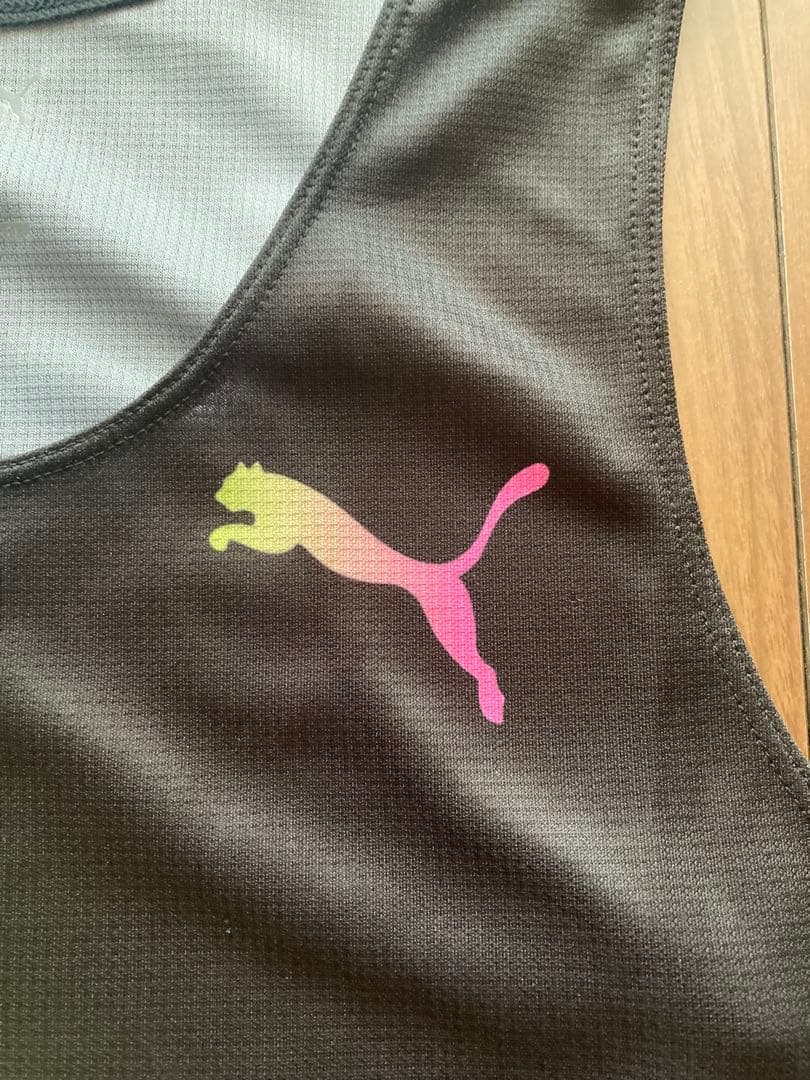 プーマ シングレット PUMA メンズランニングウェア M