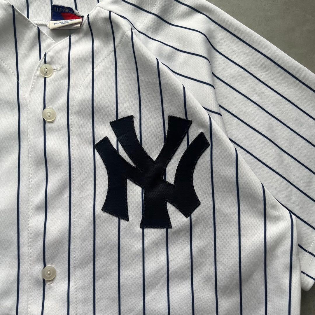 90s 00s usa製 Majestic MLB ヤンキース ユニフォーム