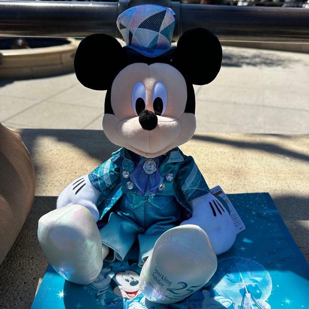 ディズニーシー ２５周年 スパークリングジュビリー ぬいぐるみ　ミッキー　ミニー