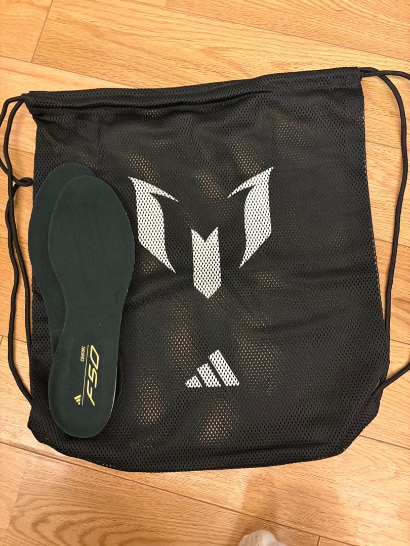 adidas F50 メッシ　サッカーシューズ イエロー/ブラック　26.0
