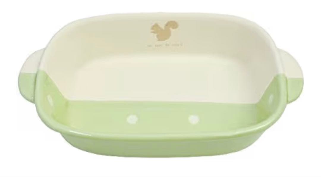 アンジュール　うさぎ　グラタン皿　リス　3点セット　食器　磁器　日本製