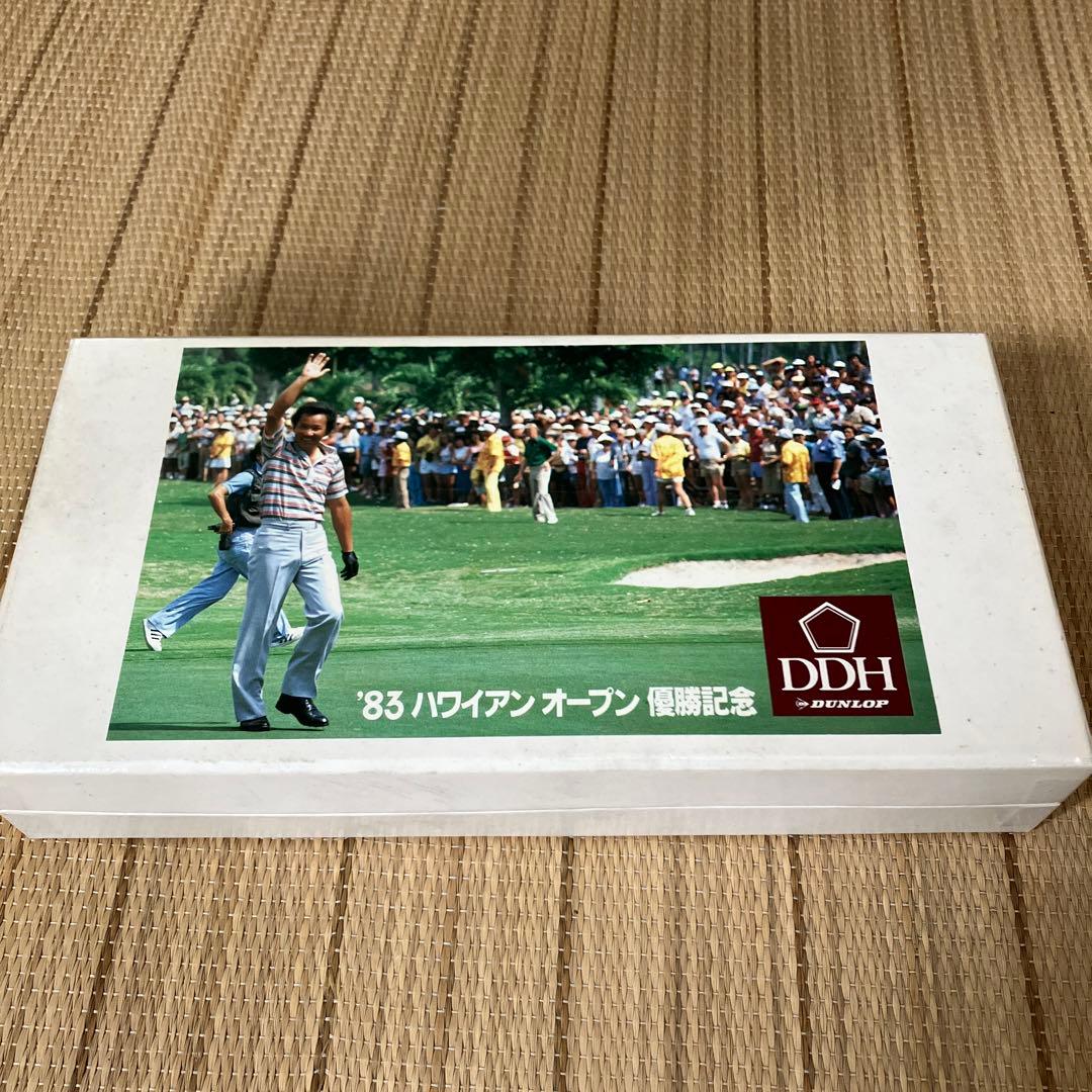 ゴルフボール　1983年ハワイアンオープン　優勝記念ボール　青木功サイン