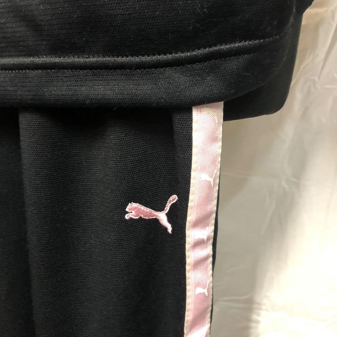 PUMA トレーニングスーツ　　黒色　Mサイズ