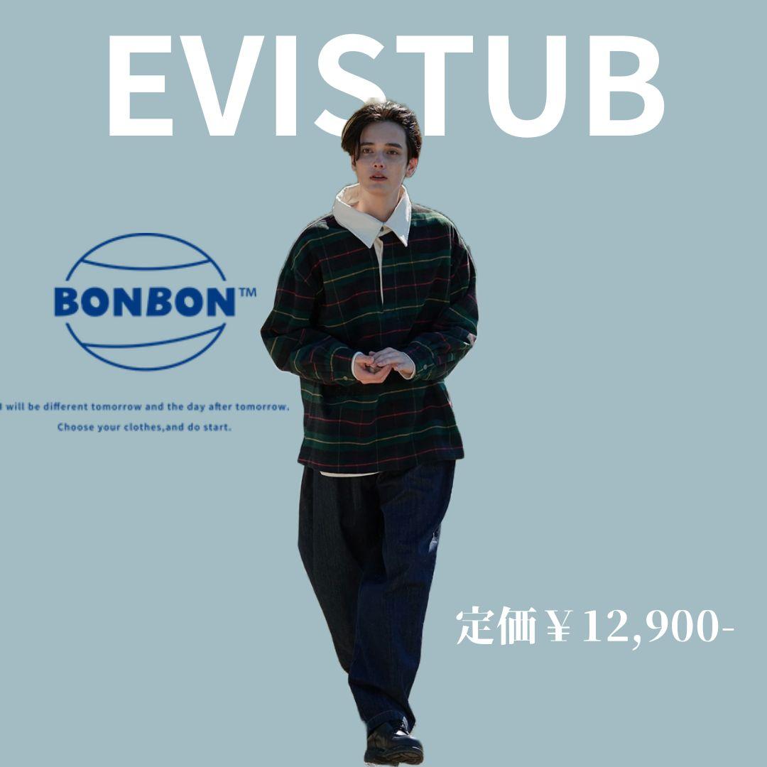 秋冬【EVISTUB】定価12900円　BonBonstore フランネルポロ