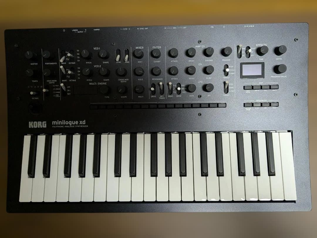 鍵盤楽器 korg minilogue-xd