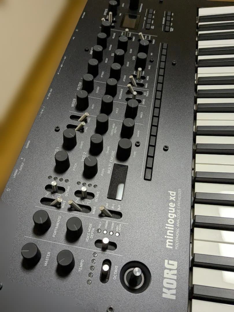 鍵盤楽器 korg minilogue-xd