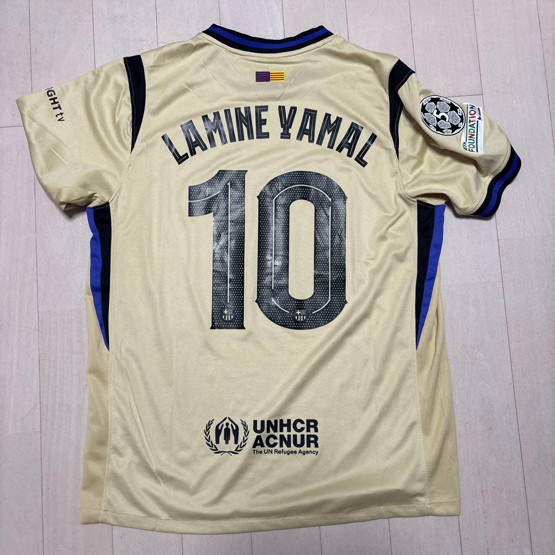 FCバルセロナ LAMINE YAMAL 10番 シャツ