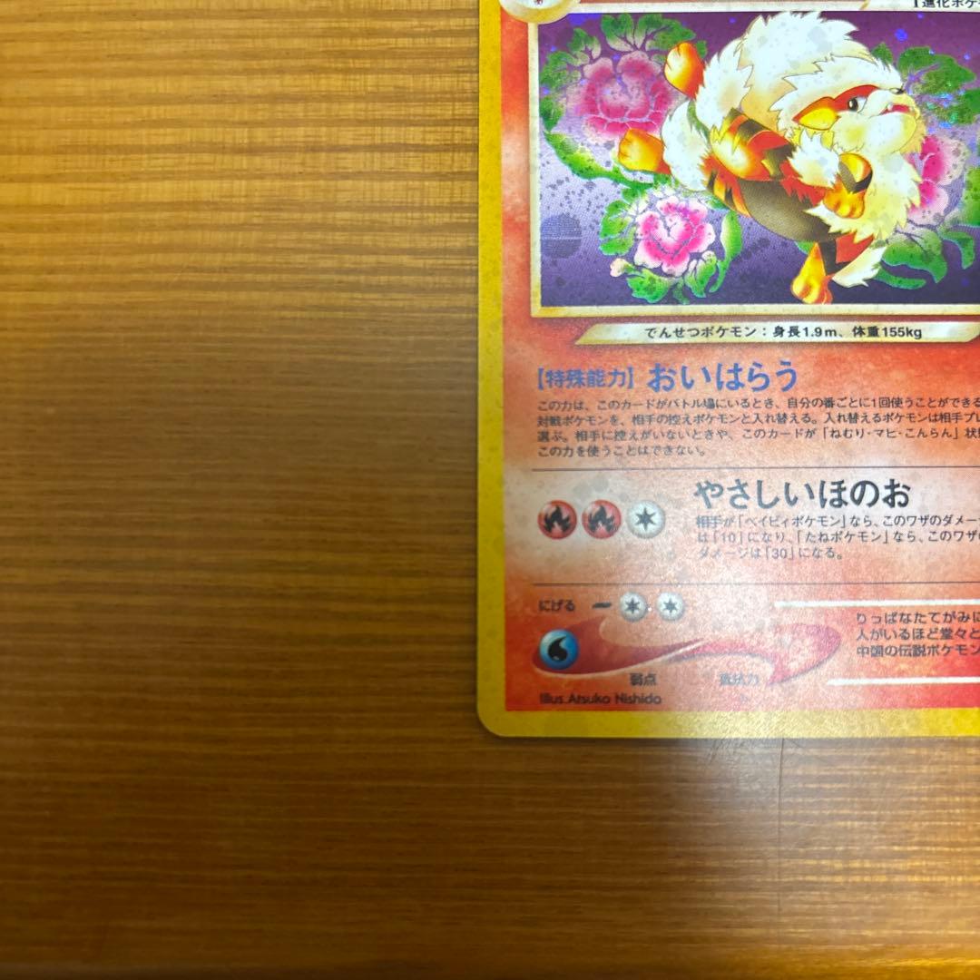 やさしいウインディ　旧裏　渦巻きあり