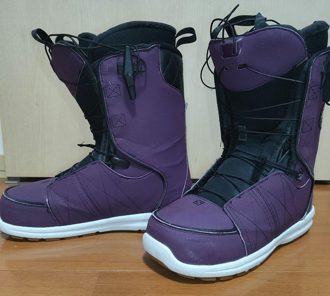 SALOMON LAUNCH スノーボードブーツ パープル