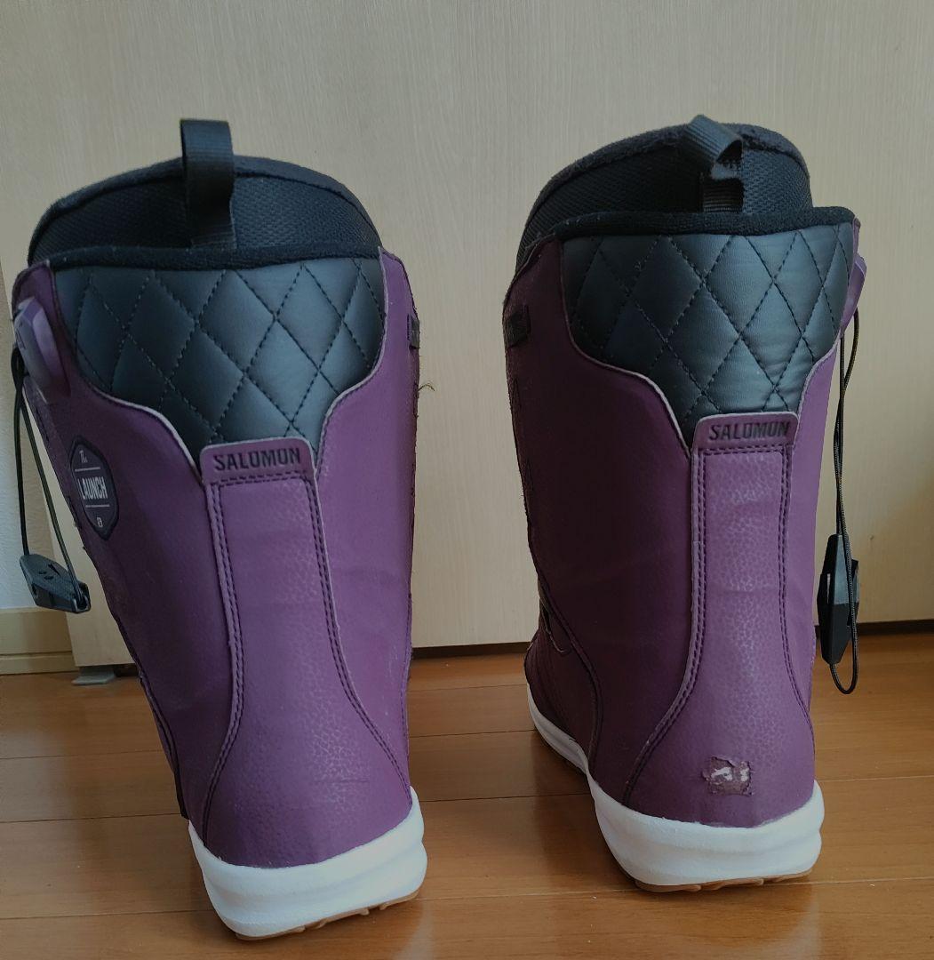 SALOMON LAUNCH スノーボードブーツ パープル