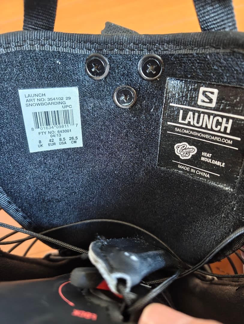 SALOMON LAUNCH スノーボードブーツ パープル