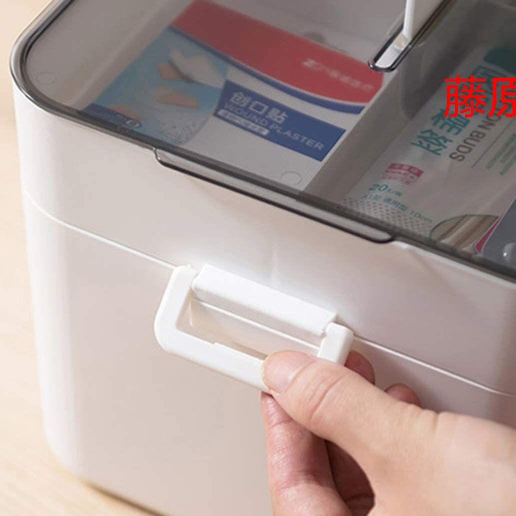 大容量 収納ケース ツールボックス 薬入れ 小物入れ 携帯用 救急医療箱|