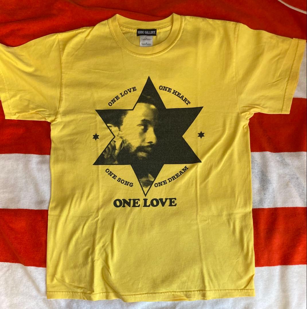 RUDE GALLERY×ONE LOVE TシャツM