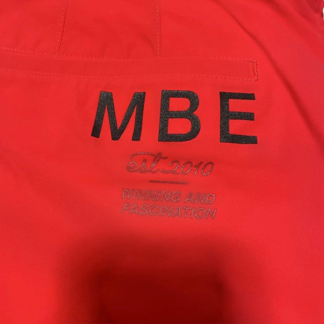 マスターバニーエディション ストレッチパンツ MBEロゴ レッド 5
