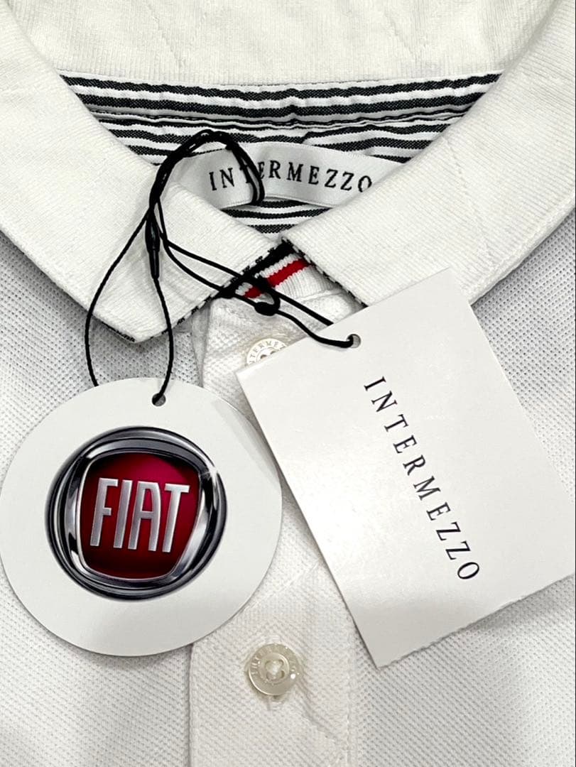 ☆新品☆ INTERMEZZO × FIAT メンズポロシャツ　LLサイズ