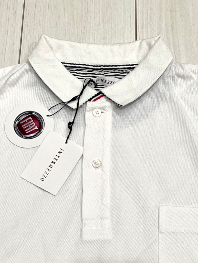 ☆新品☆ INTERMEZZO × FIAT メンズポロシャツ　LLサイズ