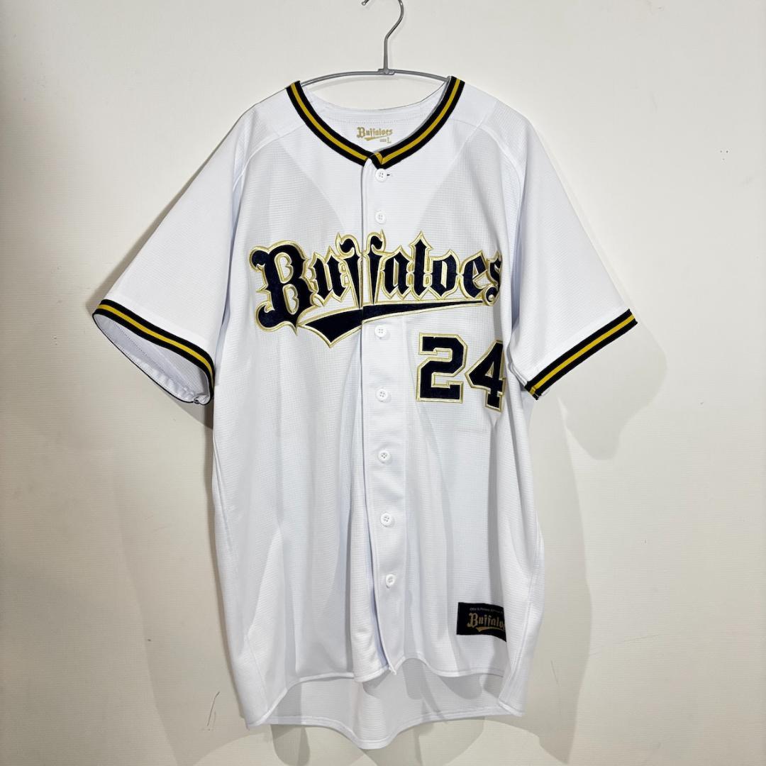 Buffaloes ユニフォーム Lサイズ 24番 紅林　タオル付