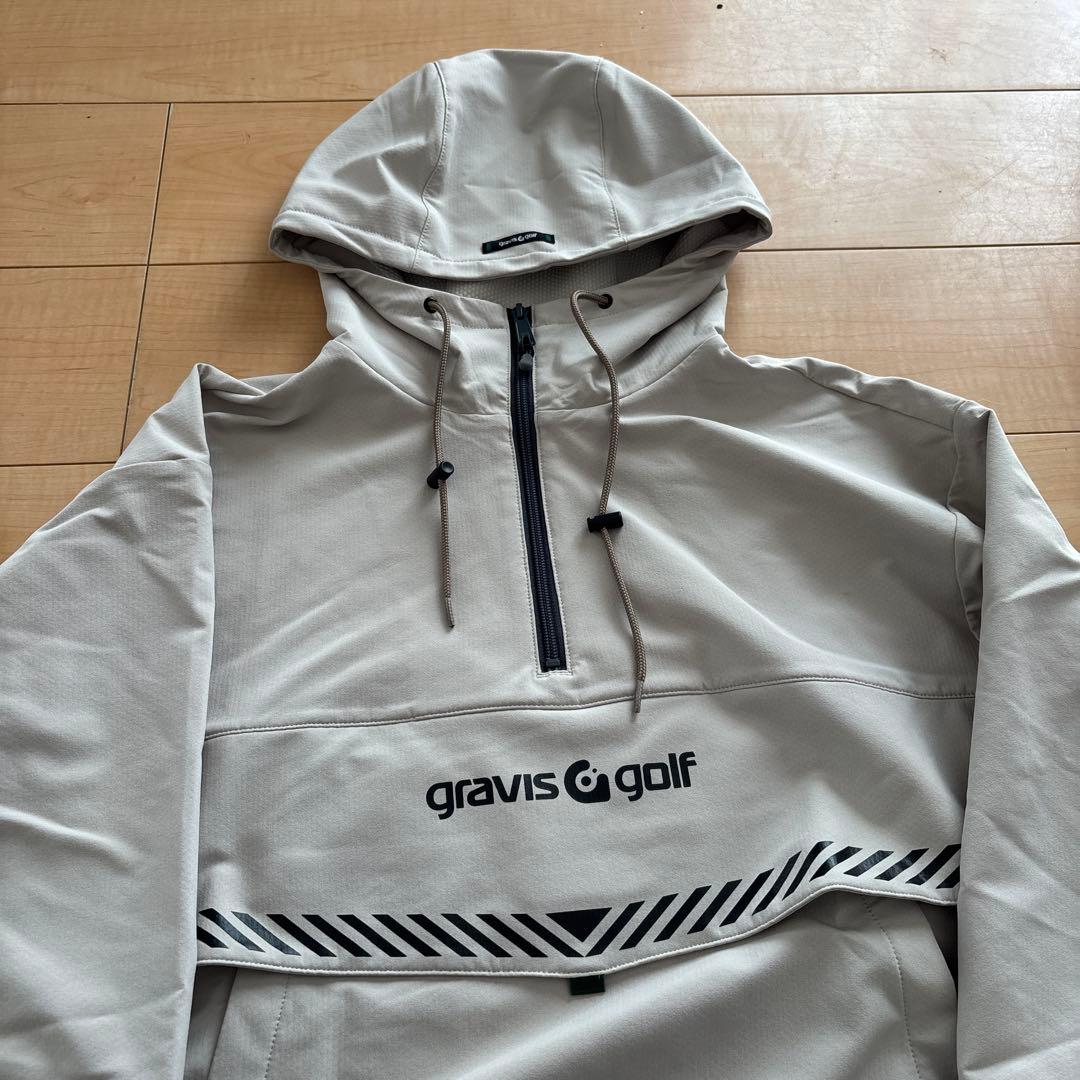 gravis golf プルオーバーパーカー M メンズ
