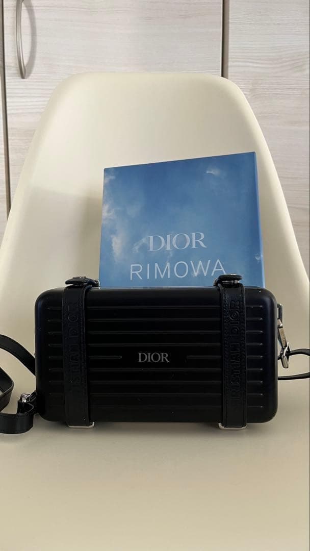 DIOR RIMOWA ブラックショルダーバッグ