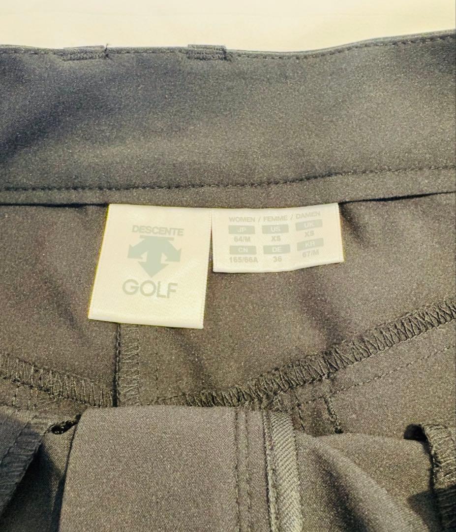 【DESCENTE GOLF】デサントセットアップ L 半袖ポロシャツ スカート