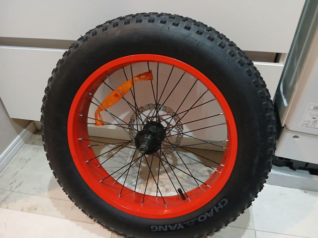 自転車のホイールリム 20 x 4.0