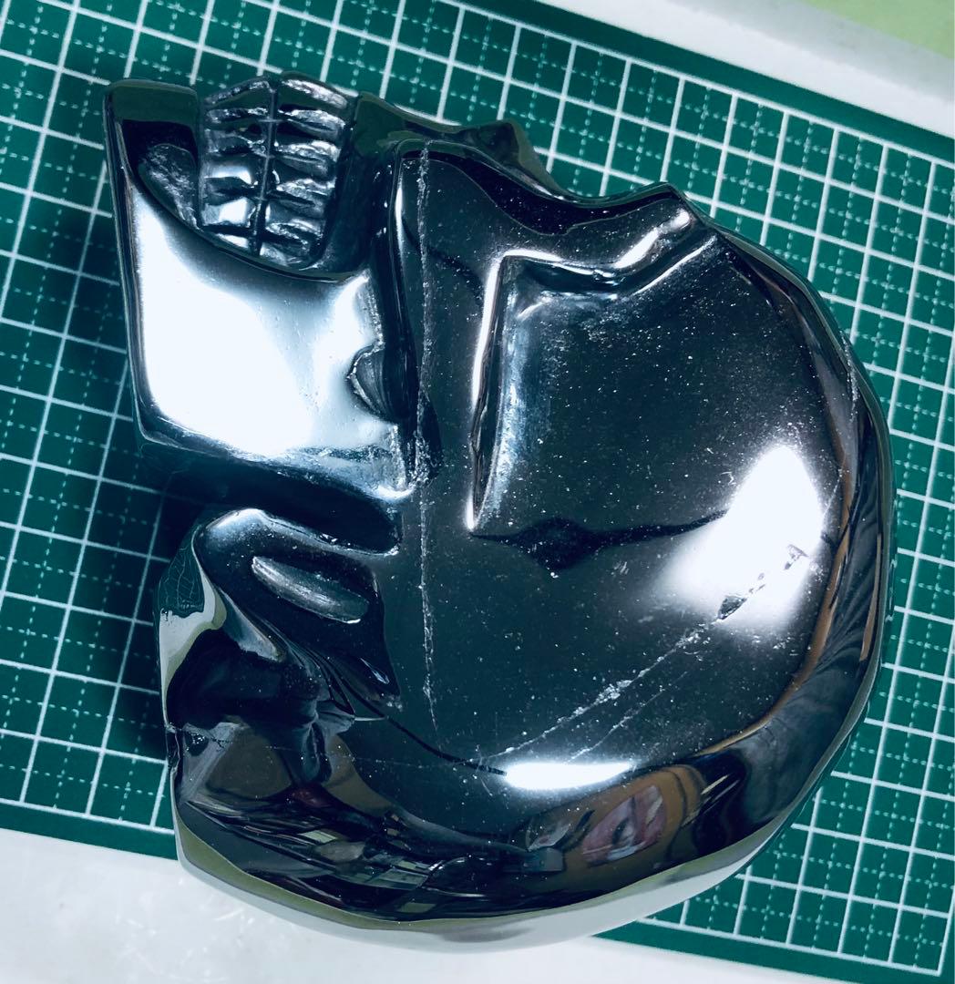 テラヘルツ　ドクロ置物約1.1kg