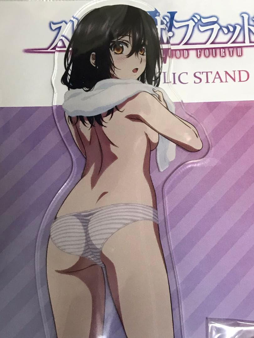 ストライク・ザ・ブラッドIV デカアクリルスタンド 姫柊雪菜 タオルver.